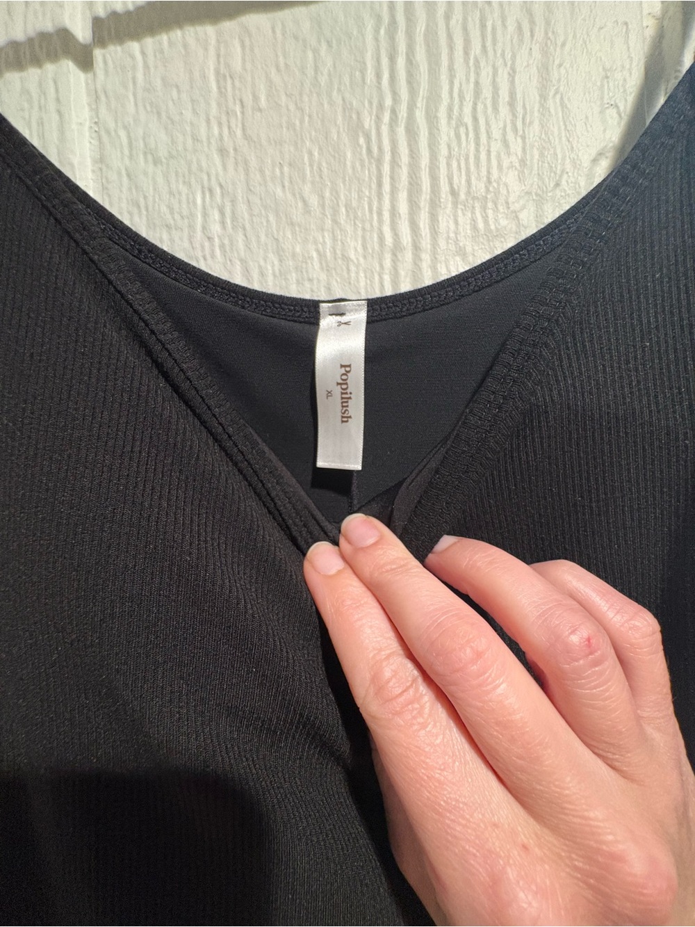 Popilush Black Spaghetti Strap Mini Dress - Picture 4 of 5